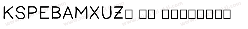 KSPEBAMXUZ0 45 60字体转换